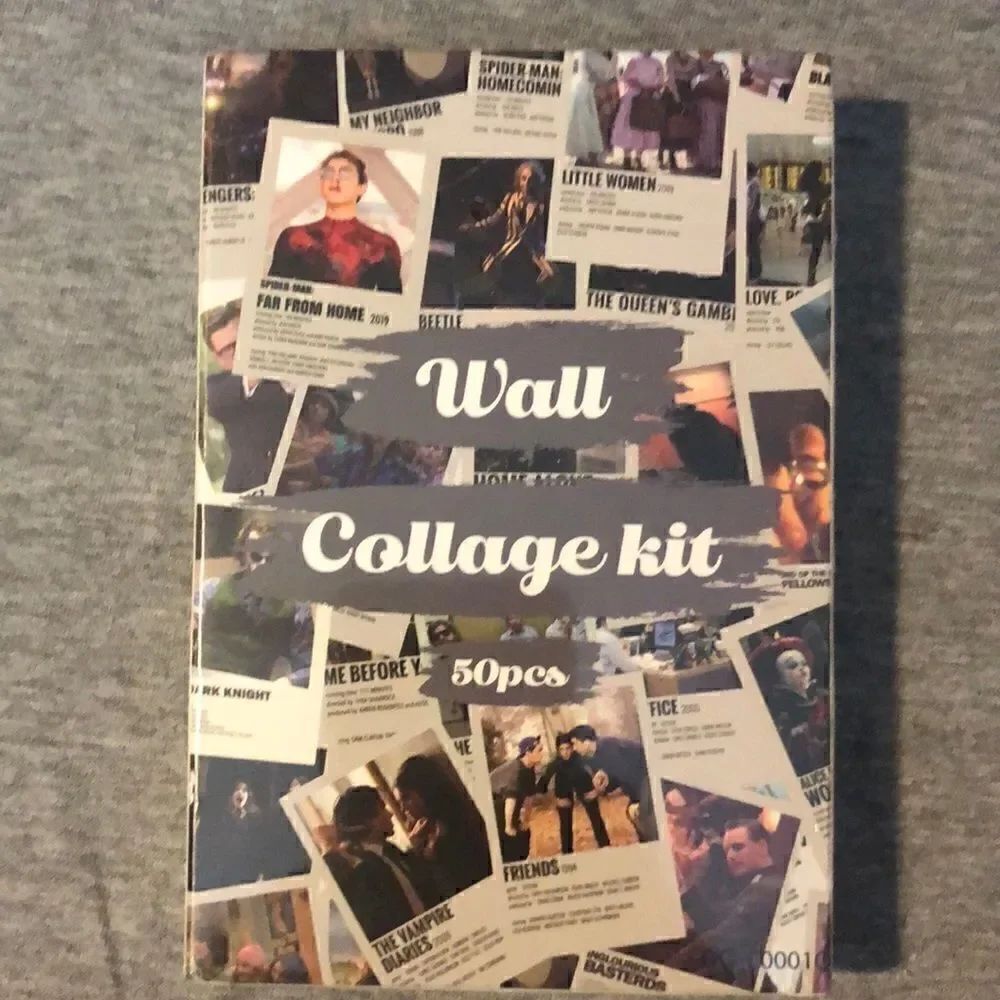 COPY - Movie Poster Wall Collage Kit, Mini Movie Poster Prints, 4” x 6”, 50pcs